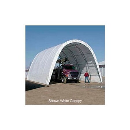 Clearspan High Boy Building 26'W x 20'6"H x 30'L Grey 106786G